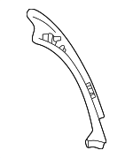 5M6Z7831011BAB - Body: Interior Quarter Panel Trim Panel for Ford: Escape Image