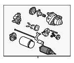 31200RWC305 - : Starter for Acura Image