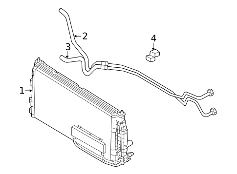 Trans Oil Cooler for 2004 Dodge Intrepid #0