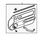 6761017540E0 - : Door Trim Panel for Toyota: MR2 Spyder Image