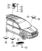 6509232AA - Electrical: Screw for Mopar Image