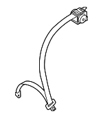 MR641556 - Electrical: Center Seat Belt for Chrysler: Sebring | Dodge: Stratus Image