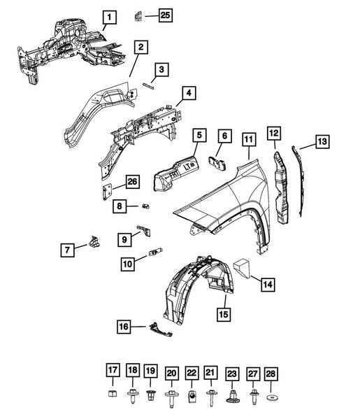 Fenders for 2024 Jeep Wagoneer S #0