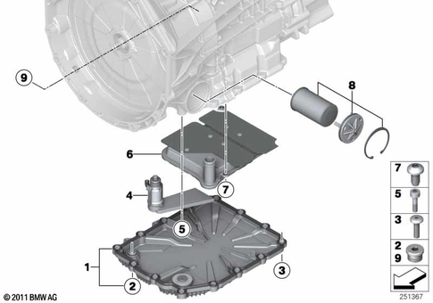 Individual Transmission Parts for 2014 BMW Z4 35i #1