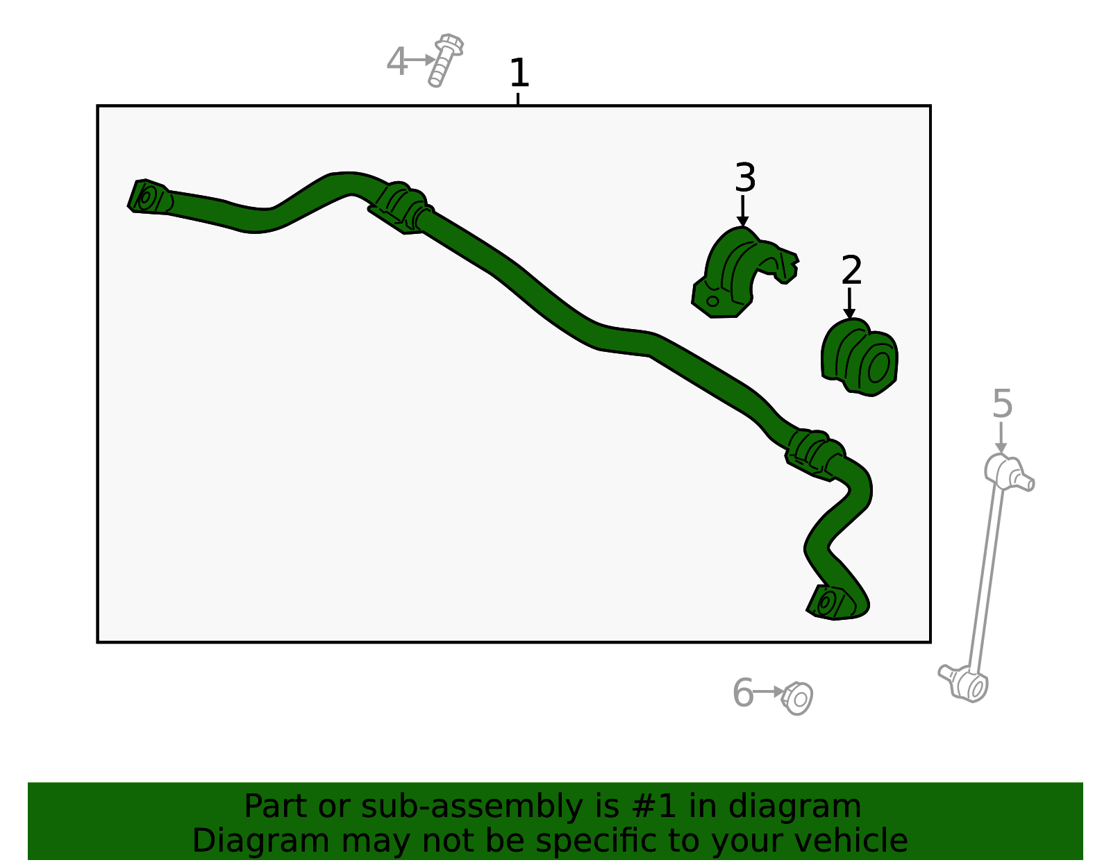 54810-2S000-SJ - Kia Stabilizer Bar 2011-2013 Kia Sportage ...