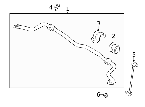 Stabilizer Bar & Components for 2012 Kia Sportage #0