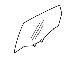 61011FG000 - Body: Glass for Subaru Image