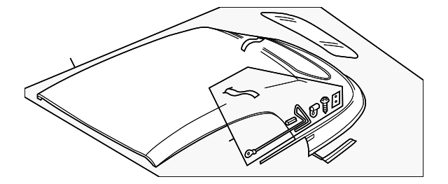 2013-2019 Volkswagen Beetle Top Assembly 5C3-871-036-B-RX8 | OEM