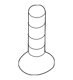 5C3898879 - : Rear Weather-Strip Mount Kit for Volkswagen: Beetle Image