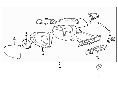 Outside Mirrors for 2012 Chevrolet Volt #0