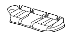 4K8885403AK22A - Body: Cushion Cover for Audi Image