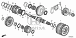 22500RZ2003 - Transmission - Automatic: CLUTCH ASSY., LOW for Honda Image
