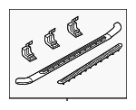6L1Z16451BB - Body: Step Bar for Ford Image
