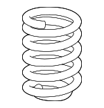 86537190 - Suspension: Coil Spring for Cadillac: Escalade, Escalade ESV | Chevrolet: Silverado 1500, Silverado 1500 LD, Suburban, Tahoe | GMC: Sierra 1500, Sierra 1500 Limited, Yukon, Yukon XL Image