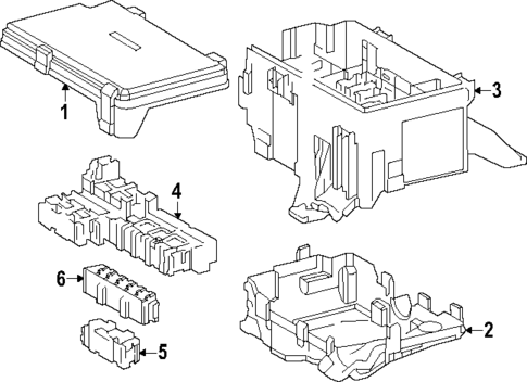 Fuse & Relay for 2025 Toyota Land Cruiser #1
