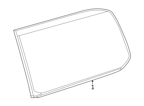 Glass & Hardware for 2024 Toyota Land Cruiser #0