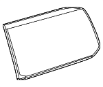 6271060R10 - : Quarter Glass for Toyota: Land Cruiser Image