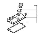 3G103469G - Engine: Valve Cover for Volkswagen: Jetta Image