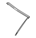 1717200578 - Body: Weatherstrip for Mercedes-Benz Image