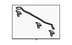 GBFN56760 - Body: Rear Weather-strip for Mazda: 6 Image