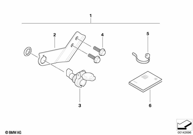 71607684232 - Maintenance &amp; Technology: Retrofit Kit, Socket for BMW-Motorrad Image