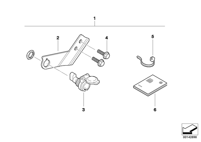 71607684232 - : Retrofit Kit, Socket for BMW-Motorrad Image