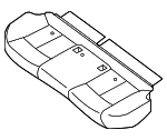 883003SC1A - Body: Cushion Assembly for Nissan Image