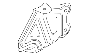 64219399989 - HVAC: Condenser Mount Bracket for BMW: X5, X6, X7 Image