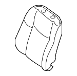 876509PC7B - Body: Seat Back Assembly for Nissan: Pathfinder Image