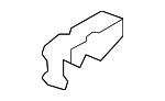 8W0886193 - Body: Mount Plate Clamp for Audi Image