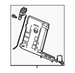 4KE885502BQA5 - Body: Seat Frame for Audi Image