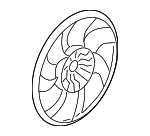 1580912 - Cooling System: ACDelcoâ„¢ Fan Blade for Cadillac: Escalade, Escalade ESV, Escalade EXT | Chevrolet: Avalanche, Avalanche 1500, Avalanche 2500, Silverado 1500, Silverado 1500 Classic, Silverado 1500 HD, Silverado 1500 HD Classic, Suburban 1500, Suburban 2500, Tahoe | GMC: Sierra 1500, Sierra 1500 Classic, Sierra 1500 HD, Sierra 1500 HD Classic, Yukon, Yukon XL 1500, Yukon XL 2500 Image