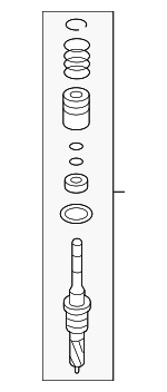 34117FE010 - Steering: Pinion Assembly for Subaru: Impreza Image
