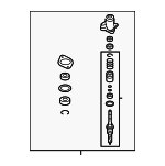 34113FE140 - Steering: Control Valve for Subaru: Impreza Image