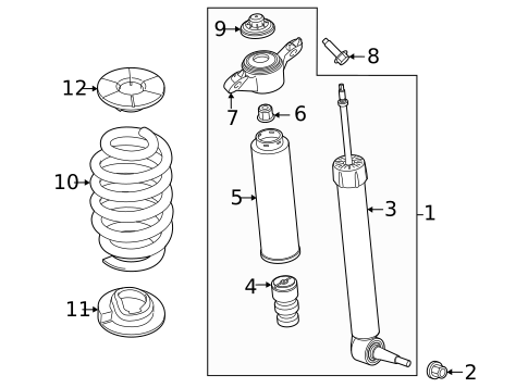 Suspension, Springs & Related Components for 2024 Ford Explorer #0