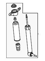 MB5Z18125A - : Shock Absorber Assembly for Ford: Explorer Image