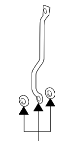 99656123000 - Body: Push Rod for Porsche: 911 Image