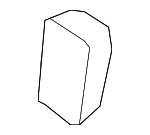 3C98273739B9 - Body: Stop for Volkswagen: Beetle, Jetta, Passat, Tiguan, Tiguan Limited Image