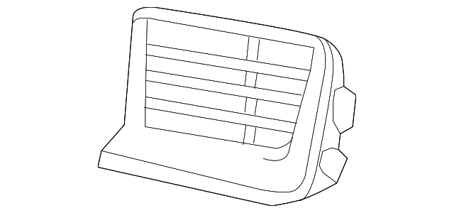 2015-2020 Cadillac Front Driver Side Bumper Fascia Opening Lower Insert ...