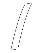 63147843566 - Body: Reflector for BMW: M6, M6 Gran Coupe Image