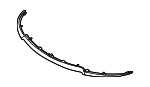 51128054346 - : Front Spoiler for BMW: M6, M6 Gran Coupe Image