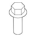 PYP500120 - Cooling System: Reservoir Bolt for Land-Rover Image