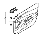 82307AB020YFR - : 2021-2023 Hyundai Elantra - Door Trim Panel for Hyundai: Elantra Image