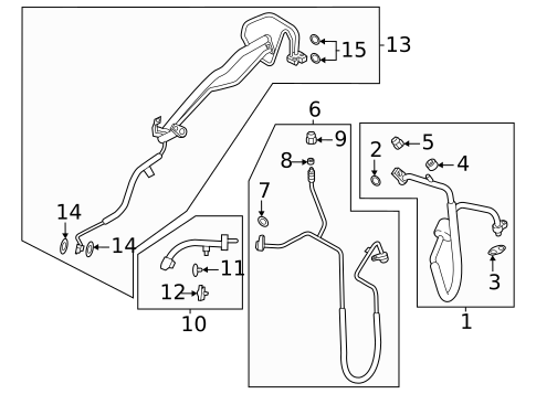 Switches, Solenoids & Actuators for 2023 Ford Expedition #1