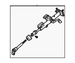 4525006410 - Steering: Column Assembly for Toyota: Camry Image
