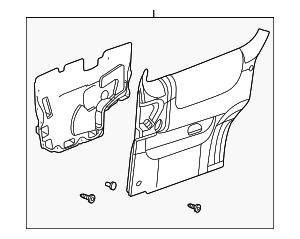 15945550 - Body: Door Trim Panel for GM Image