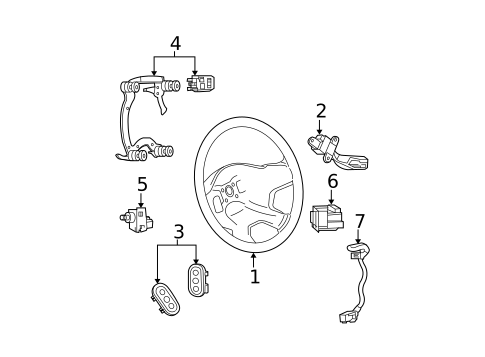 Switches for 2008 Jeep Commander #2