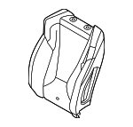 52109493411 - Body: Seat Back Pad for BMW Image