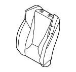 52105A1CB71 - : Seat Back Cover for BMW: X1 Image