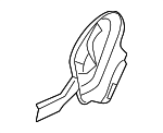 5LJ27DX9AA - Body: Inner Cover for Dodge: Dart Image